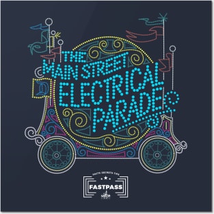 Main Street Electrical Parade Posters and Art